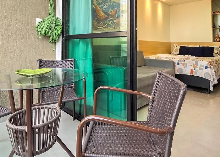 Vdp104 - Flat 100M Da Praia-Piscina E Sauna By Oasis Ferias Pôrto das Galinhas