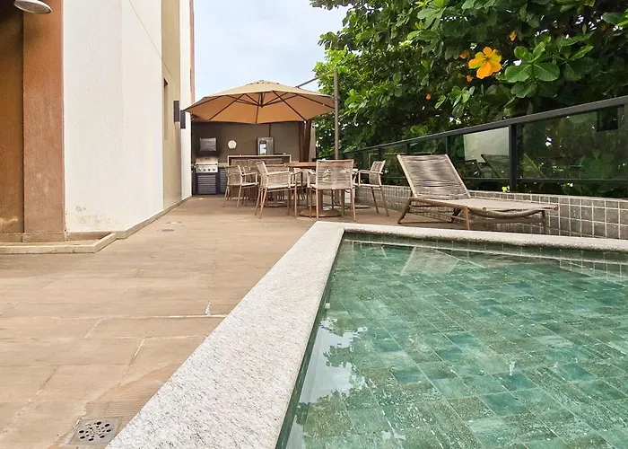Vdp104 - Flat 100M Da Praia-Piscina E Sauna By Oasis Ferias Pôrto das Galinhas